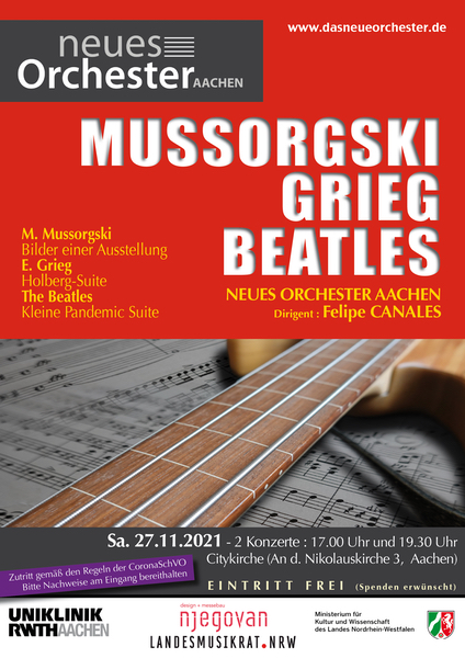 Konzert Mussorgski, Grieg, Beatles