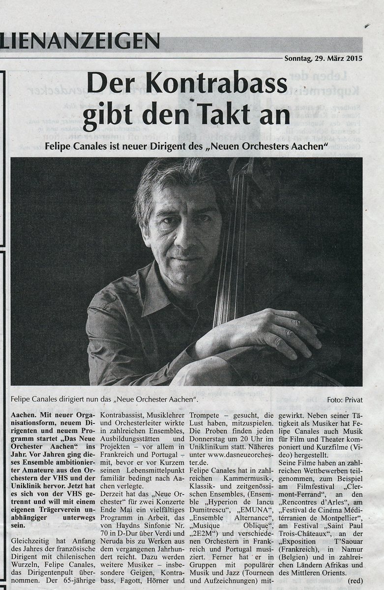 Das Neue Orchester, Super Sonntag