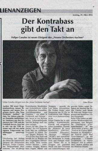 Das Neue Orchester, Super Sonntag